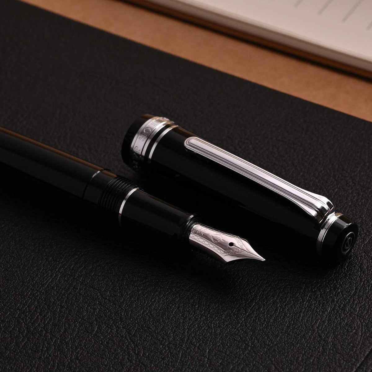 Caneta Tinteiro Sailor Professional Gear Slim 14K - Black - M Sailor