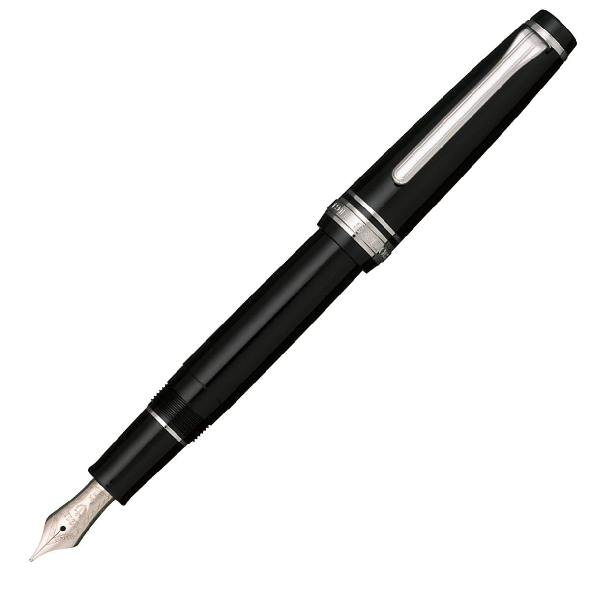 Caneta Tinteiro Sailor Professional Gear Slim 14K - Black - M Sailor