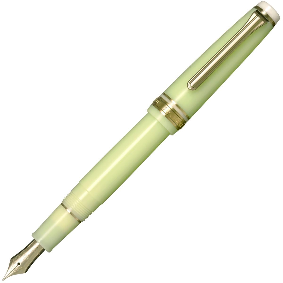 Caneta Tinteiro Sailor Shikiori  Noyama No Uta -14K - Haru Tsuge Dori - MF Sailor