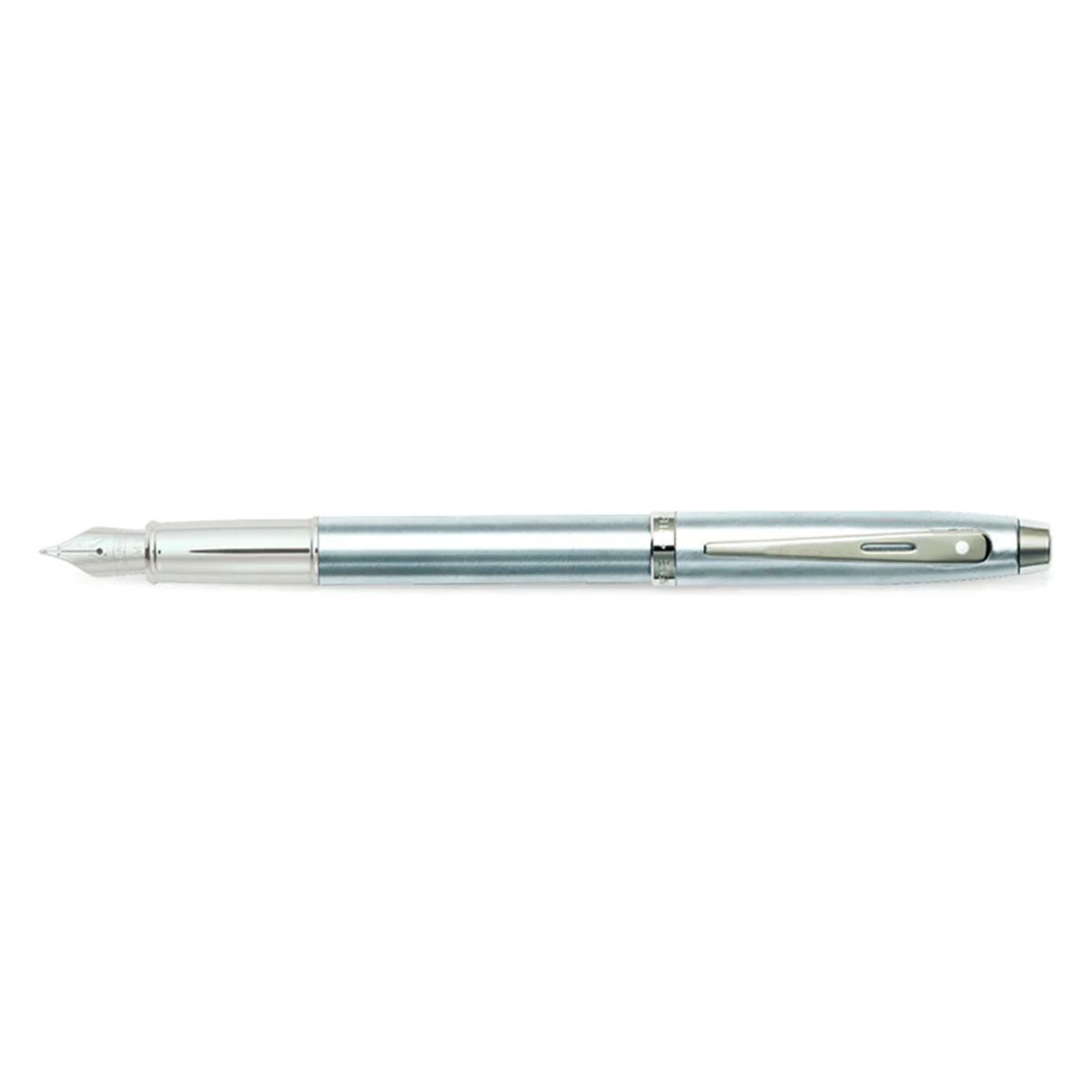 Caneta Tinteiro Sheaffer 100 - Brushed Chrome Sheaffer