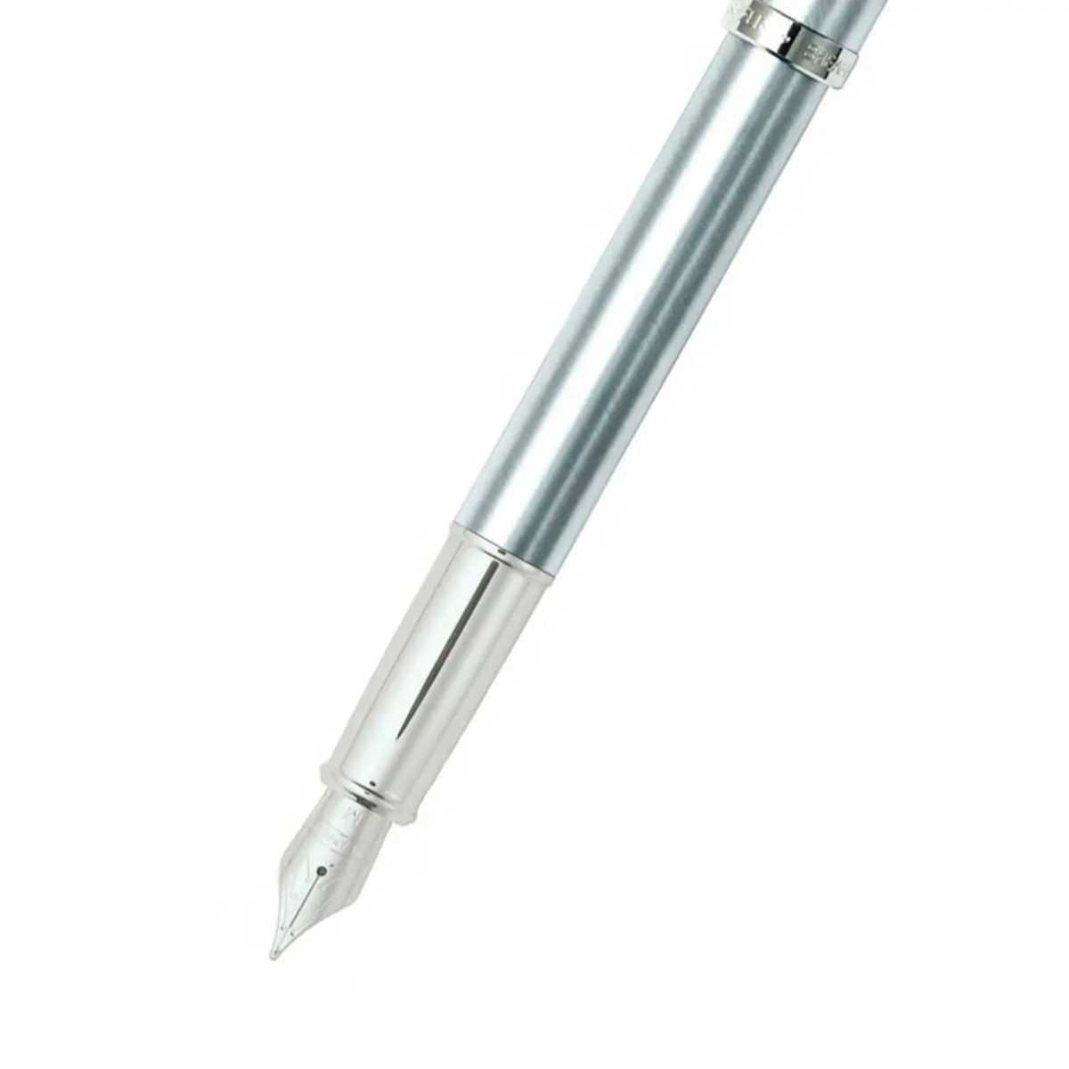 Caneta Tinteiro Sheaffer 100 - Brushed Chrome Sheaffer