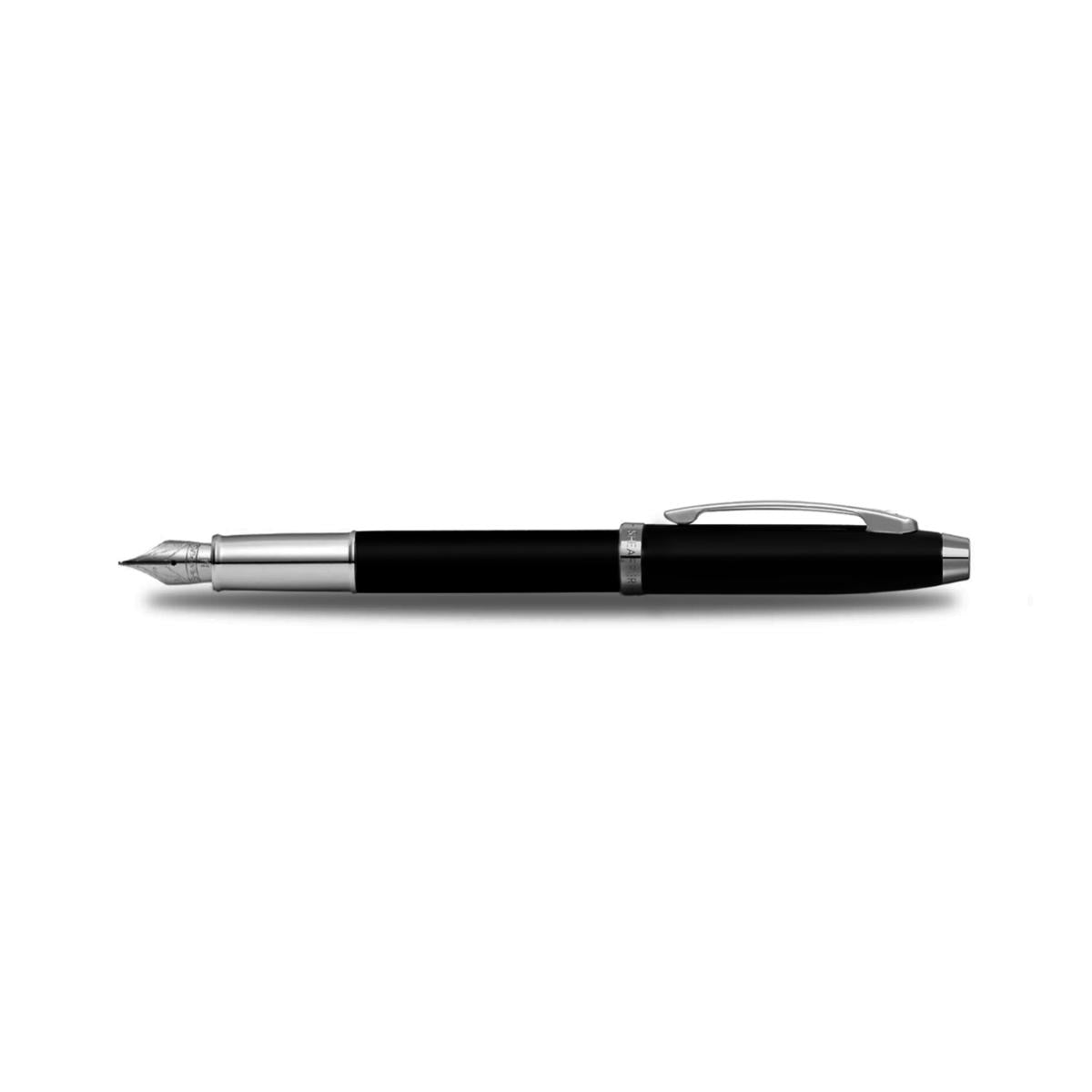 Caneta Tinteiro Sheaffer 100 - Glossy Black Livraria Skilo
