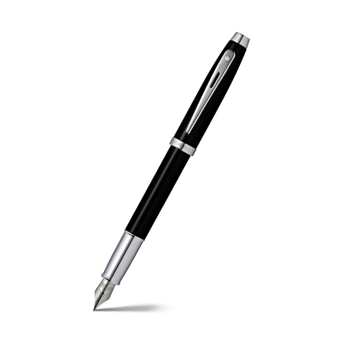 Caneta Tinteiro Sheaffer 100 - Glossy Black Livraria Skilo