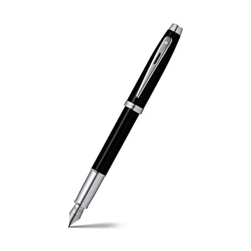 Caneta Tinteiro Sheaffer 100 - Glossy Black Livraria Skilo