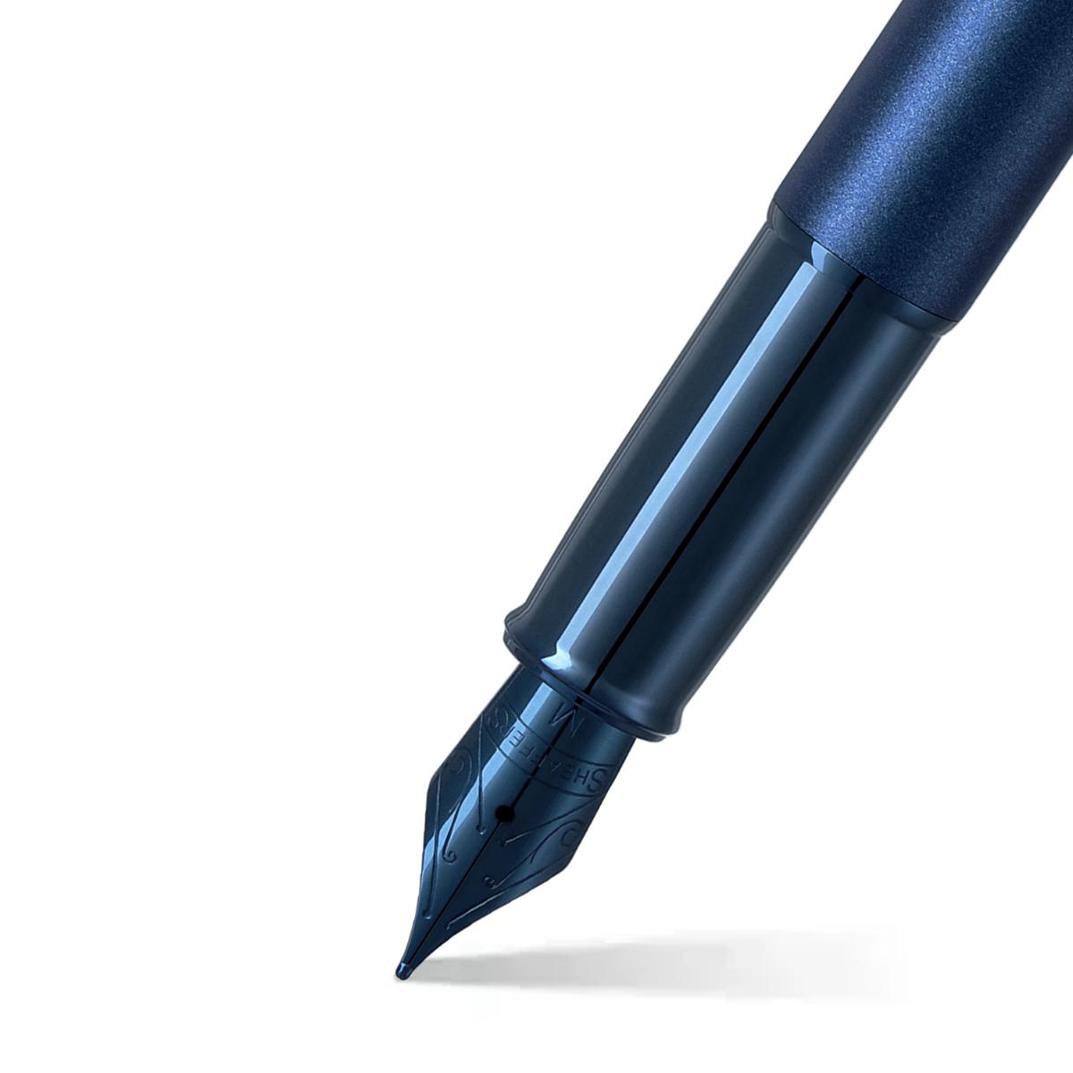 Caneta Tinteiro Sheaffer 100 - Satin Blue Livraria Skilo