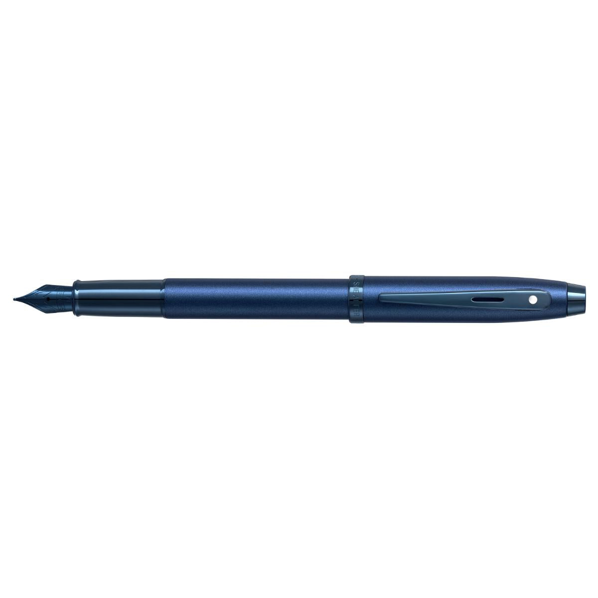 Caneta Tinteiro Sheaffer 100 - Satin Blue Livraria Skilo
