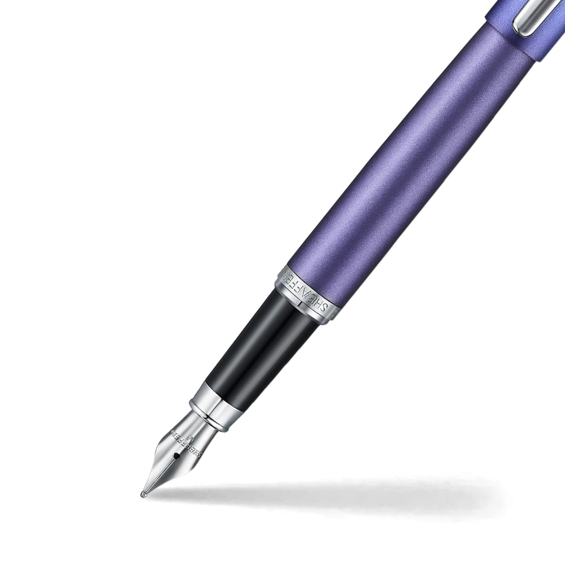 Caneta Tinteiro Sheaffer Expressions VFM - Degradê Azul e Perolado - M Sheaffer