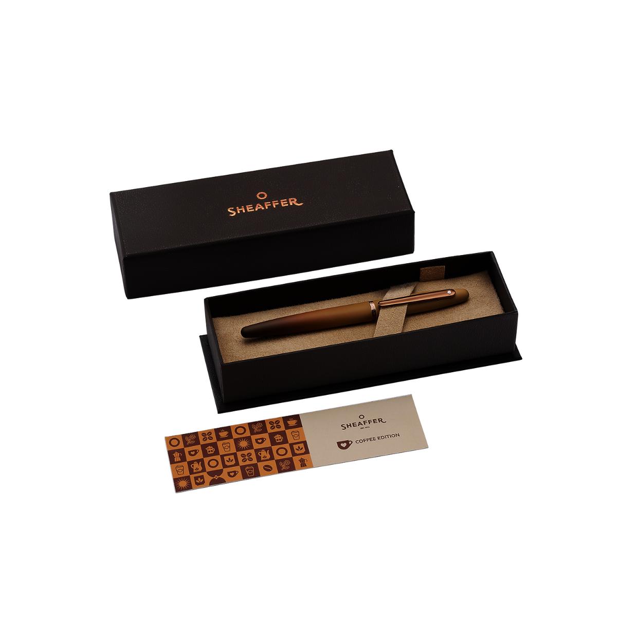 Caneta Tinteiro Sheaffer VFM - Coffee Edition Livraria Skilo