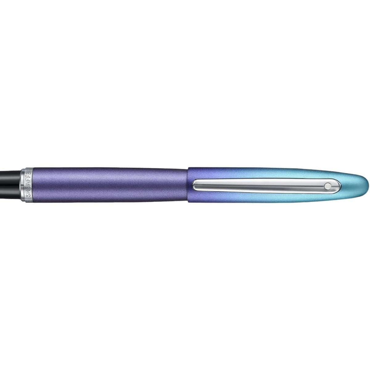 Caneta Tinteiro Sheaffer VFM Expressions - Degradê Azul Perolado Livraria Skilo