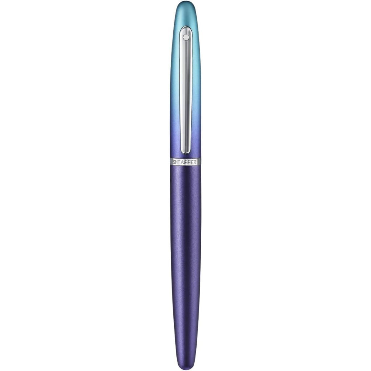 Caneta Tinteiro Sheaffer VFM Expressions - Degradê Azul Perolado Livraria Skilo