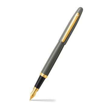 Caneta Tinteiro  Sheaffer VFM - Light Grey and Gold Sheaffer
