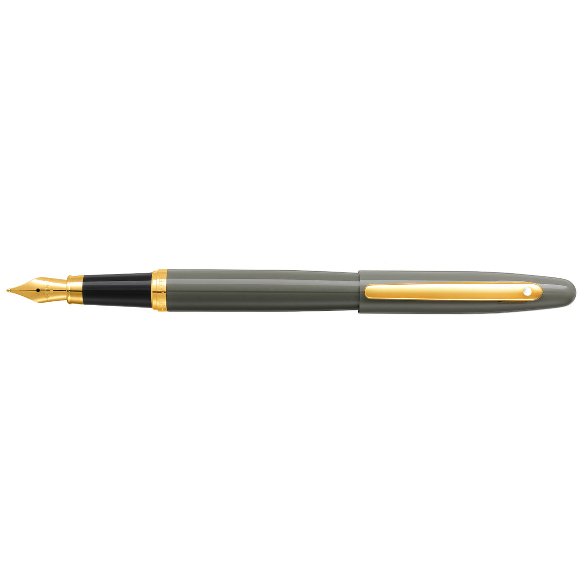Caneta Tinteiro  Sheaffer VFM - Light Grey and Gold Sheaffer