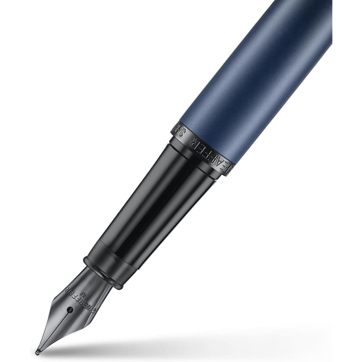 Caneta Tinteiro Sheaffer VFM - Matte Blue & Black Livraria Skilo