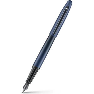 Caneta Tinteiro Sheaffer VFM - Matte Blue & Black