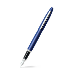 Caneta Tinteiro Sheaffer VFM - Neon Blue & Chrome Trims
