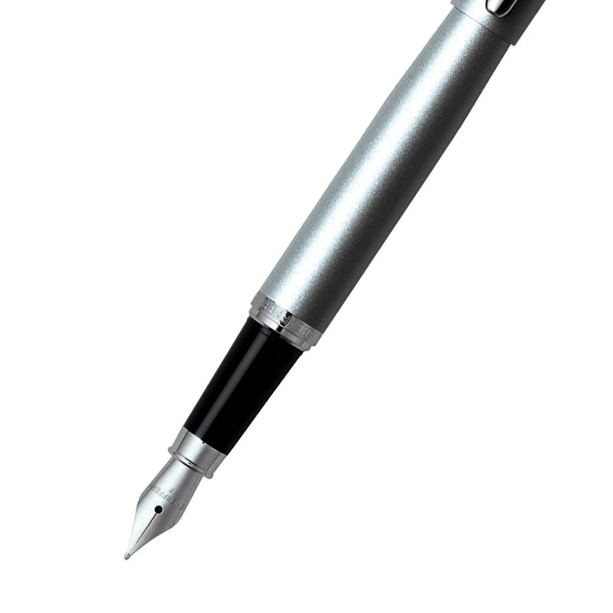 Caneta Tinteiro Sheaffer VFM - Strobe Silver Sheaffer