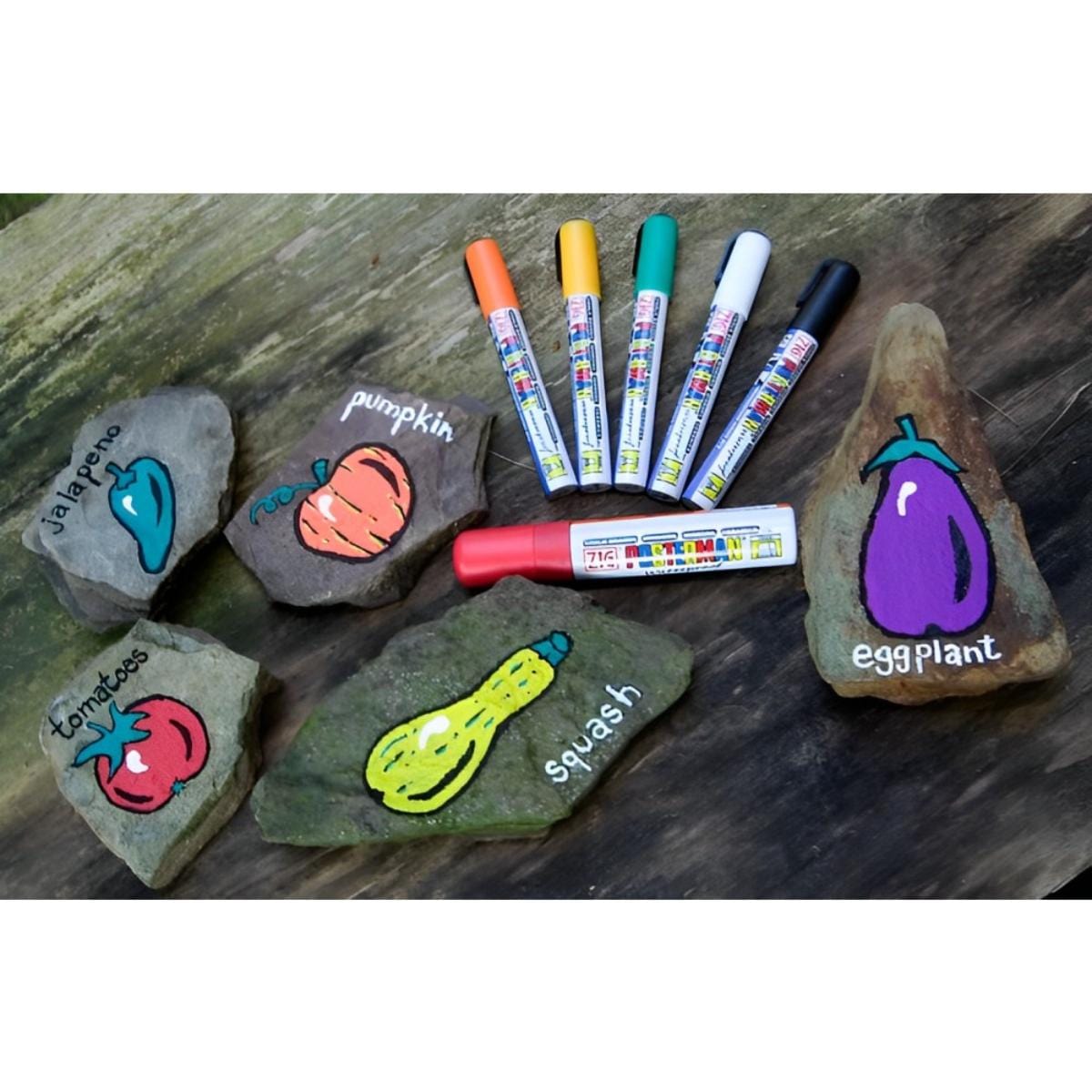 Caneta Zig Posterman - Estojo com 8 Cores - PMA-20 Kuretake