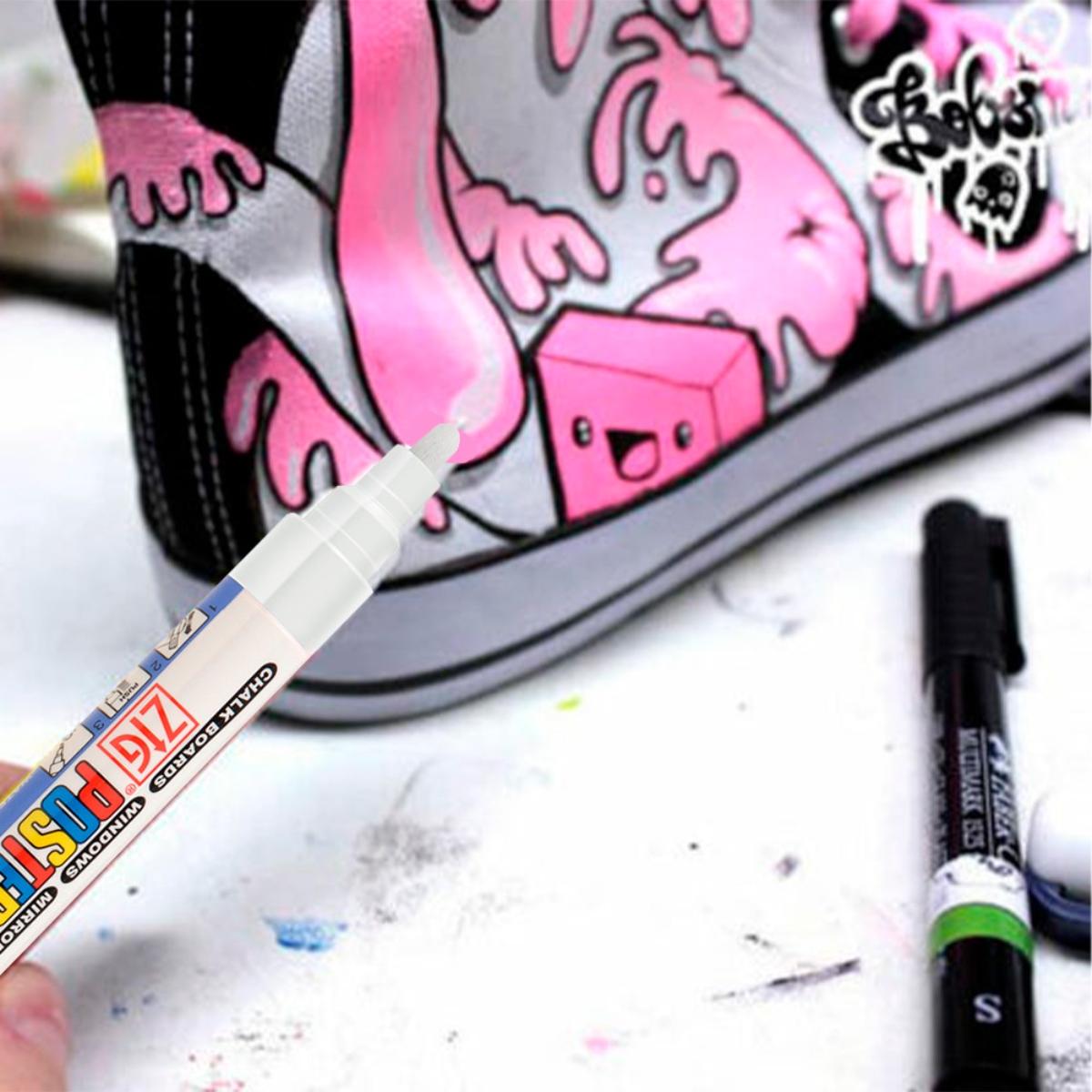 Caneta Zig Posterman - Estojo com 8 Cores - PMA-20 Kuretake