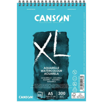 Canson XL Aquarelle - Bloco Para Aquarela A5 - 300g/m² Canson