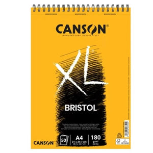 Canson XL Bristol - Bloco Para Desenho - A4 - 180g/m² - 50fls