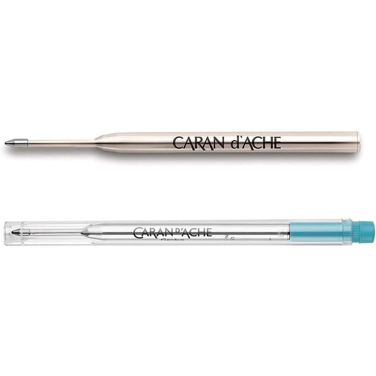 Carga Caran D´Ache Goliath Esferográfica - Turquoise - M Caran D´ Ache