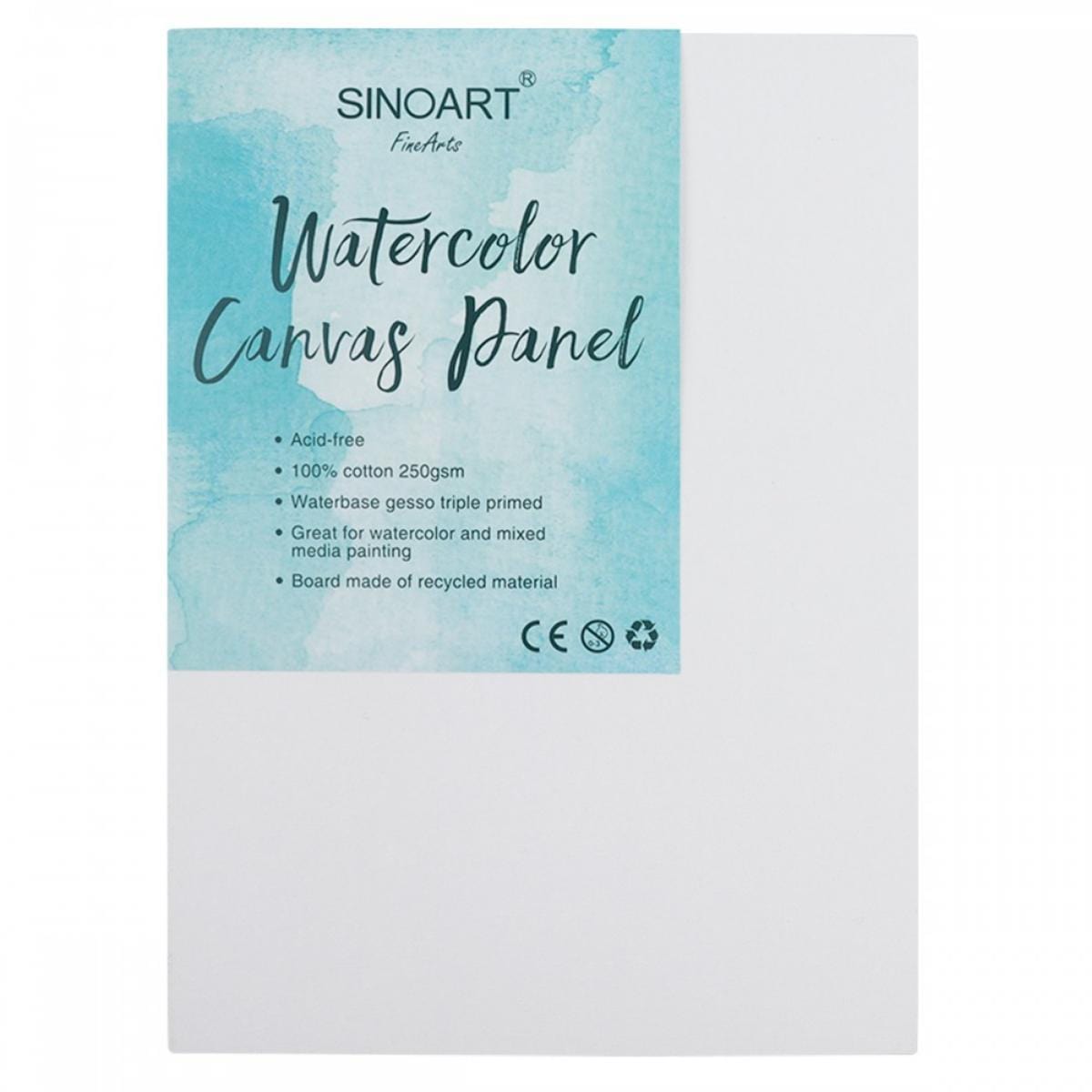 Cartão de Tela Para Aquarela 30X40cm - Sinoart - SFC3072 Sinoart