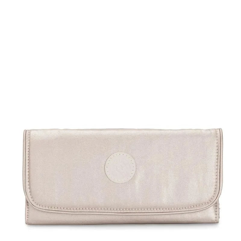 Carteira Kipling Money Land - Gold Metallic Glow Kipling