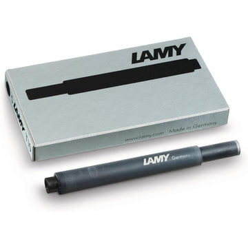 Cartucho Lamy T10 Para Caneta Tinteiro - Black - C/ 5 Refis Lamy