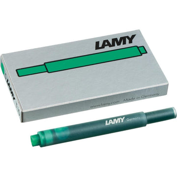Cartucho Lamy T10 Para Caneta Tinteiro - Green - C/ 5 Refis Lamy