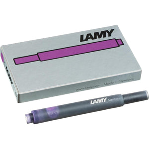 Cartucho Lamy T10 Para Caneta Tinteiro - Violet - C/ 5 Refis