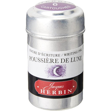 Cartucho Para Caneta Tinteiro Herbin Poussiere de Lune - 6 Refis Jacques Herbin