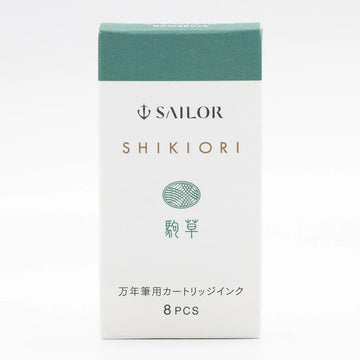 Cartucho Para Caneta Tinteiro Sailor Shikiori - Komakusa - C/8 Sailor