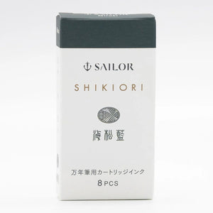 Cartucho Para Caneta Tinteiro Sailor Shikiori - Miruai - C/8