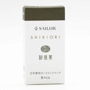 Cartucho Para Caneta Tinteiro Sailor Shikiori - Rikyu-Cha - C/8