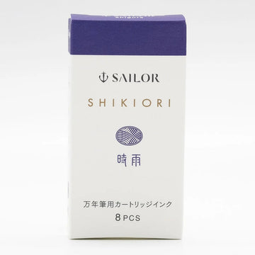 Cartucho Para Caneta Tinteiro Sailor Shikiori - Shigure - C/8 Sailor