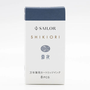 Cartucho Para Caneta Tinteiro Sailor Shikiori - Shimoyo - C/8