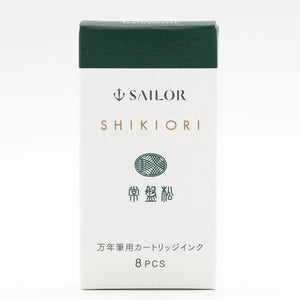 Cartucho Para Caneta Tinteiro Sailor Shikiori - Tokiwamatsu - C/8