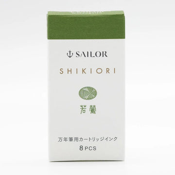 Cartucho Para Caneta Tinteiro Sailor Shikiori - Waka-Uguisu - C/8 Sailor