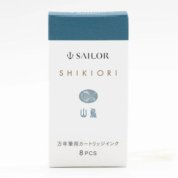 Cartucho Para Caneta Tinteiro Sailor Shikiori - Yamadori - C/8 Sailor