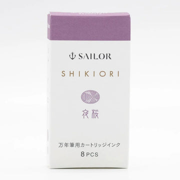 Cartucho Para Caneta Tinteiro Sailor Shikiori - Yozakura - C/8 Sailor