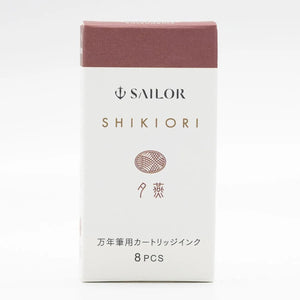 Cartucho Para Caneta Tinteiro Sailor Shikiori - Yutsubame - C/8