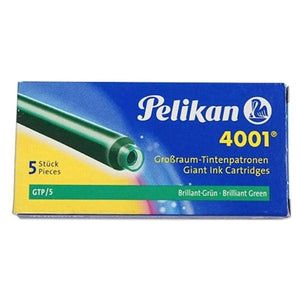 Cartucho Pelikan 4001 - Internacional GTP5 (Longo) - Verde
