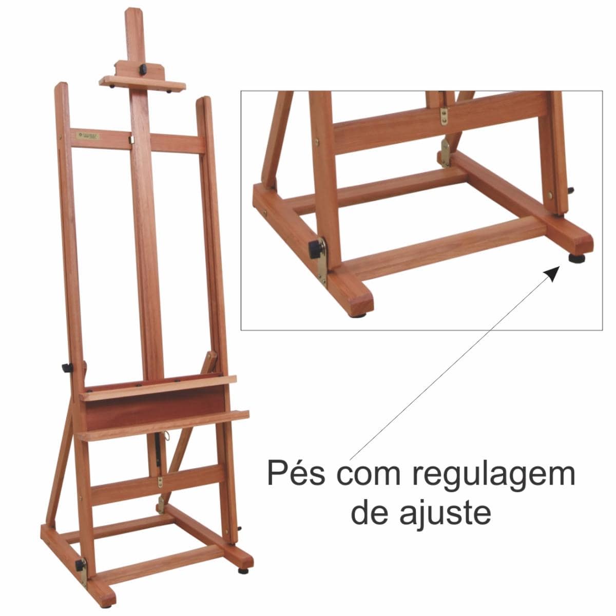 Cavalete Para Pintura Estúdio Compacto - 12221 Trident
