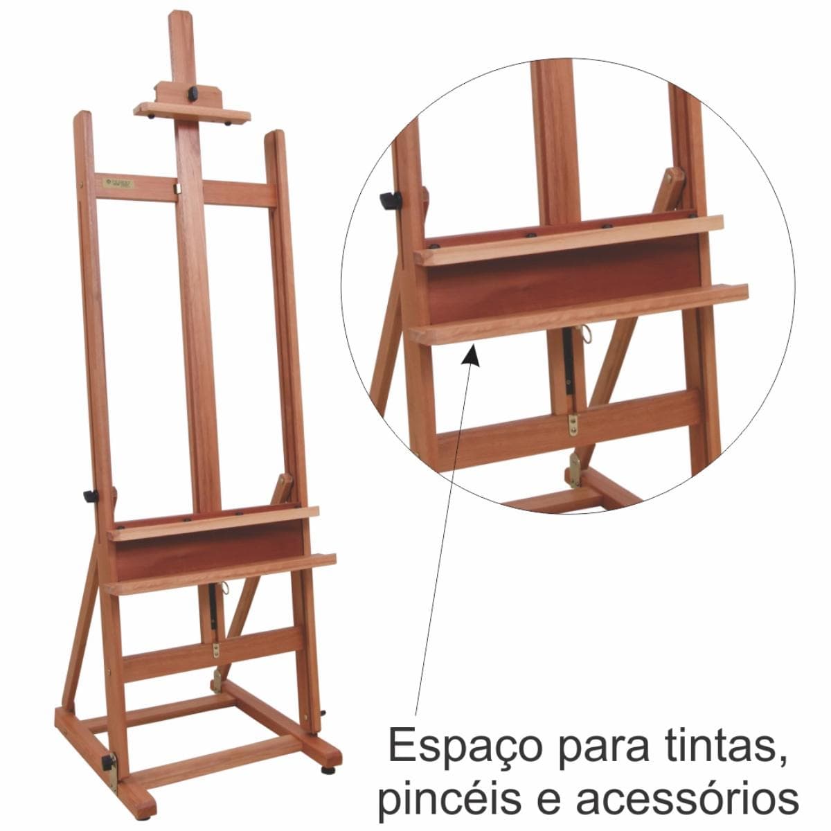 Cavalete Para Pintura Estúdio Compacto - 12221 Trident