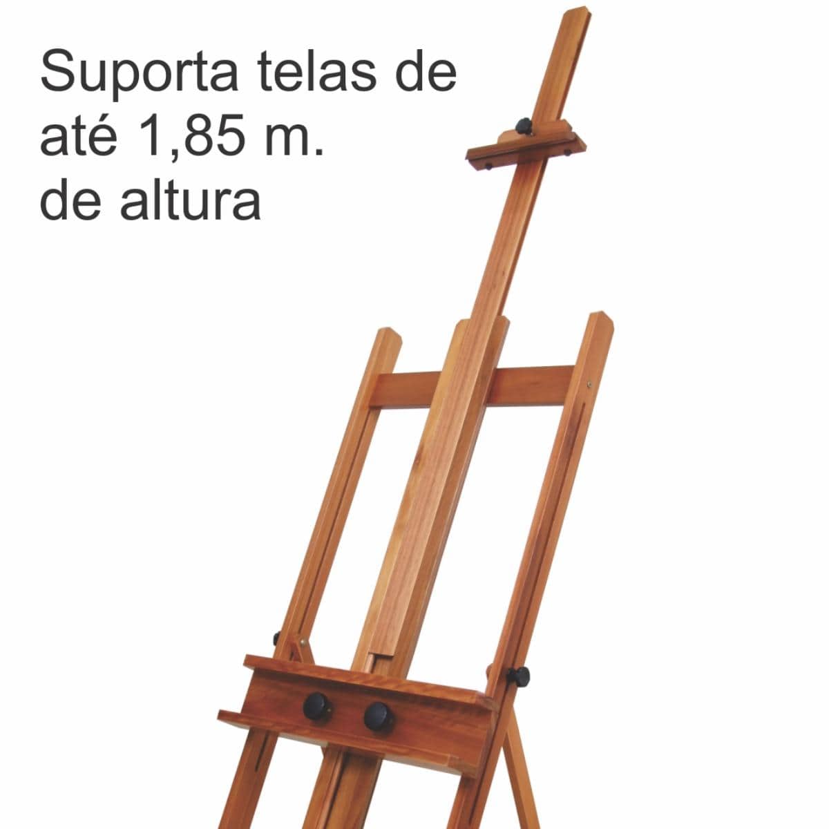 Cavalete Para Pintura Estúdio Super Luxo - Modelo Dulce - 12326 Trident