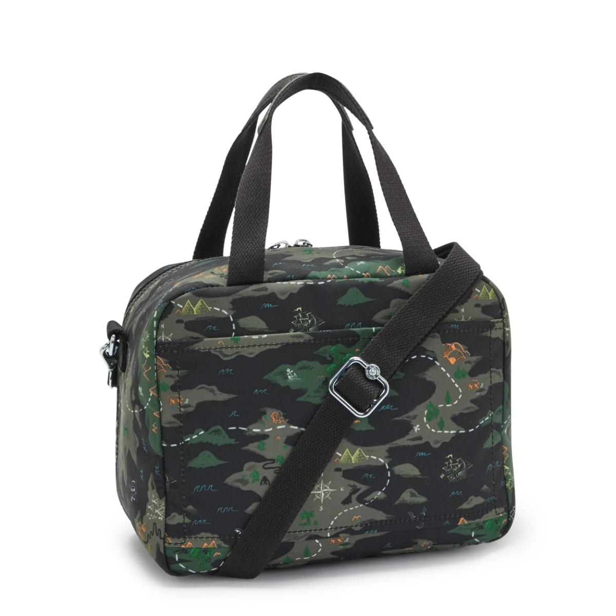 Lancheira Kipling Miyo - Camo Treasure - Estampa