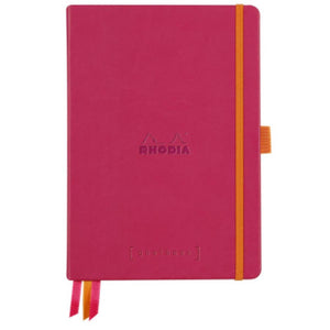 Bloco Goalbook Rhodia A5 - Capa Dura - Raspberry