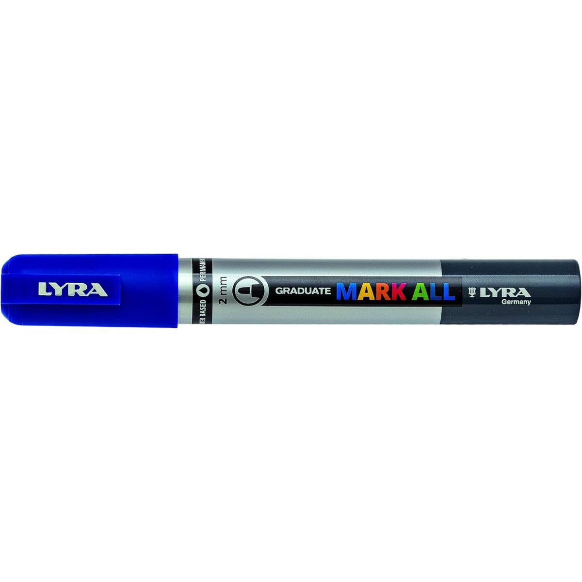 Marcador  Acrílico Lyra Graduate Mark All - 12 Cores - Ponta 2mm