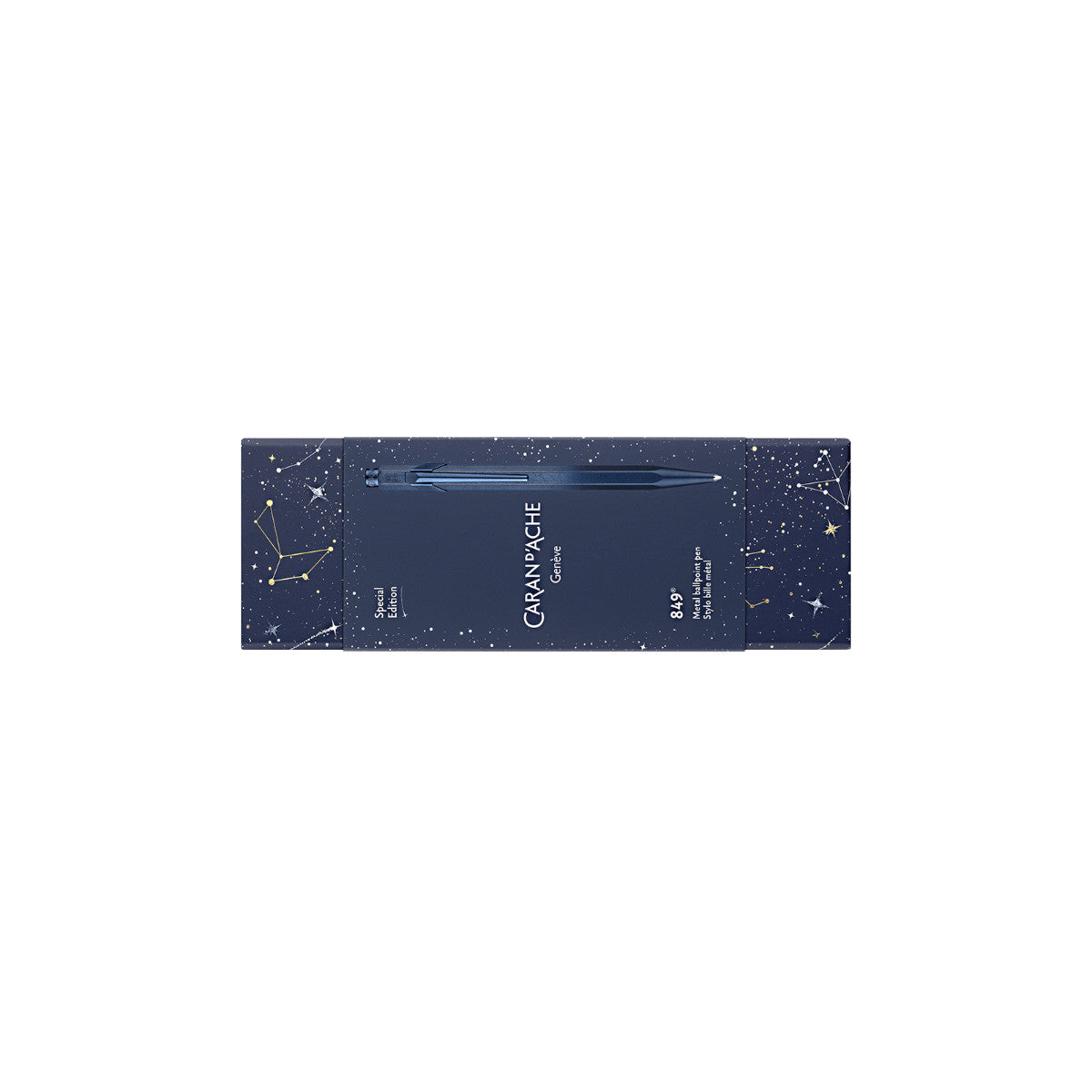 Caneta Esferográfica Caran D'Ache 849 - Cosmic Blue - NM0849124