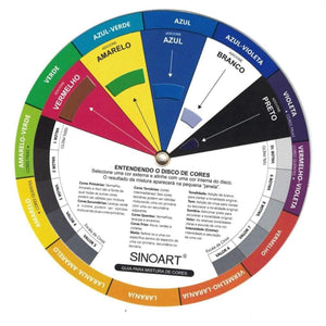 Círculo Cromático Sinoart - 13cm - SFA238D14